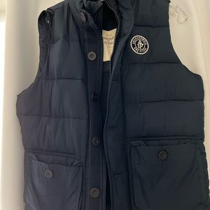 Mens abercrombie blue vest
